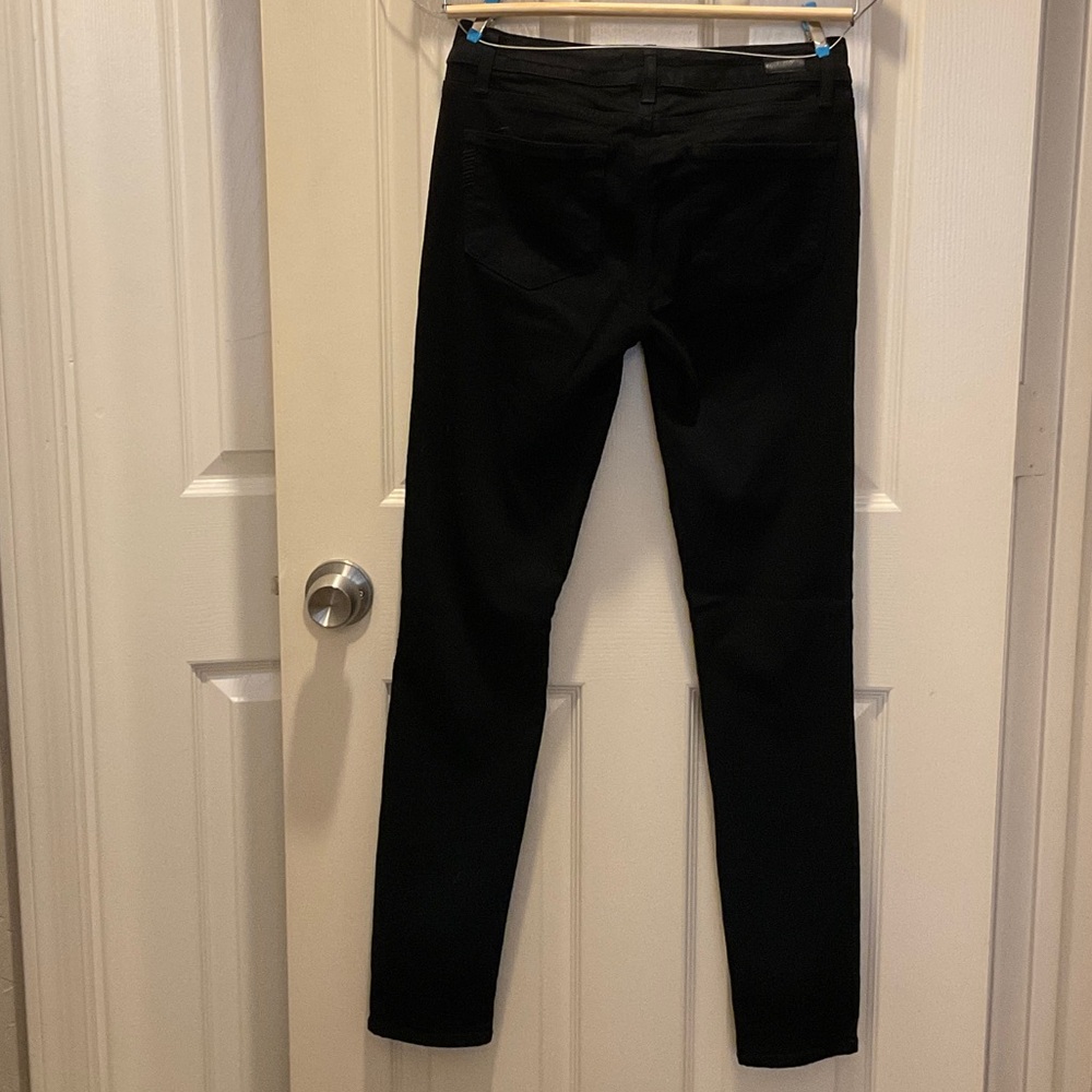 PAIGE Classic Black Denim Jeans - Picture 3 of 4
